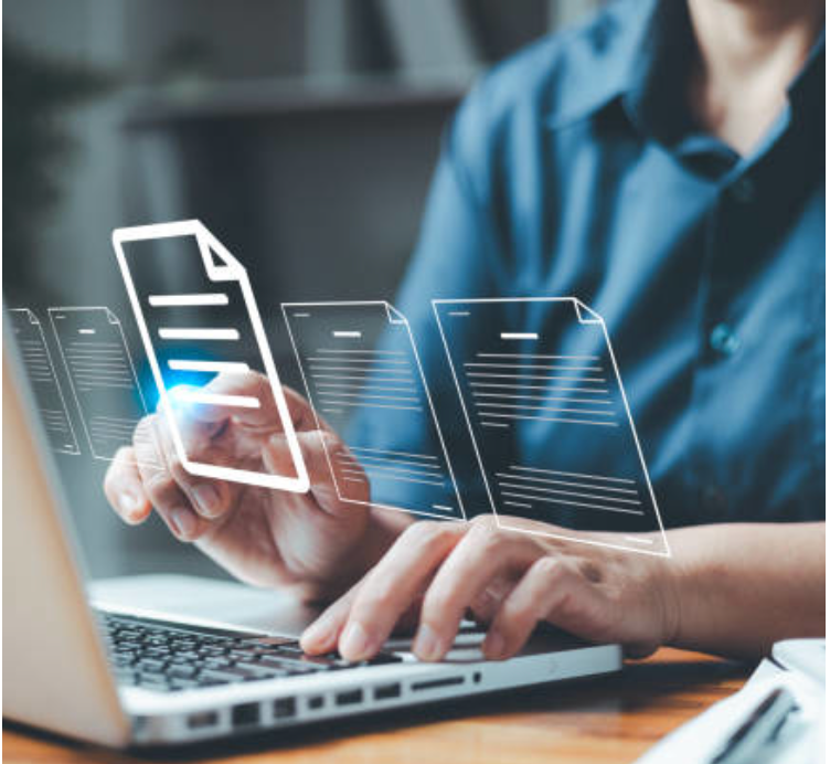 Illustrazione: documenti nel cloud OneDrive
